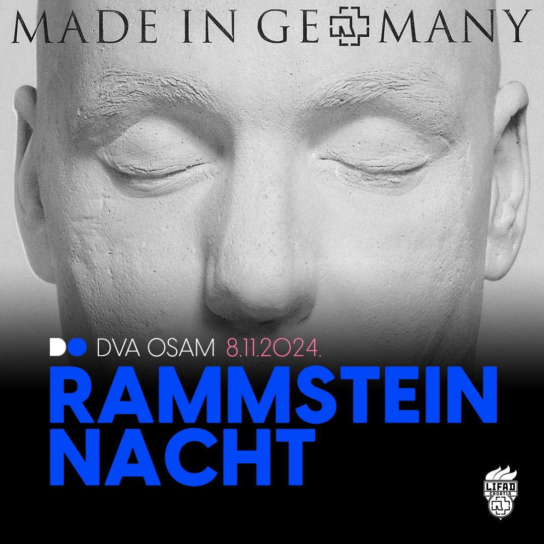 RAMMSTEIN PARTY U DVA OSAM - 8. 11. 2024.