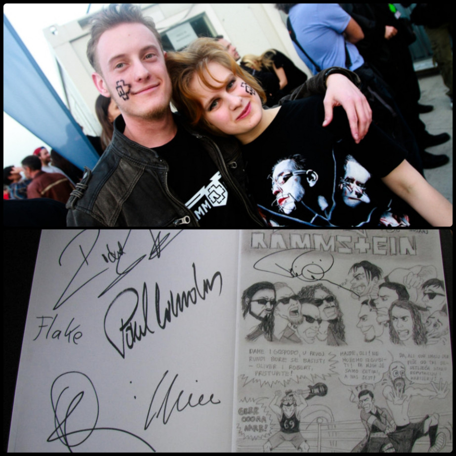 RAMMSTEIN STRIPOVI IVANA MARINA I LUCIJE SUŠANJ IZ OPATIJE OD SAD DOSTUPNI U NAŠOJ GALERIJI