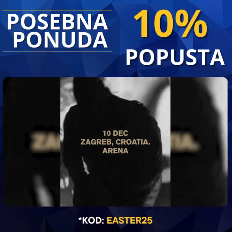 POPUST NA ULAZNICE ZA KONCERT TILLA LINDEMANNA U ARENI ZAGREB DO 21. 4. 2025.