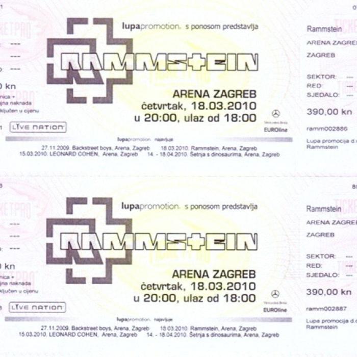 Rammstein U Zagrebu 18. 3. 2010 1